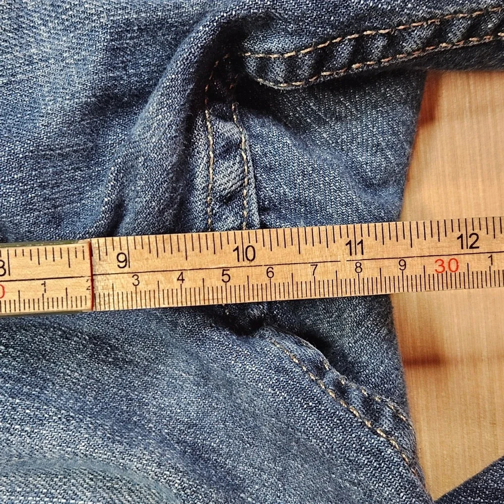 Y2K Levi's 514 Slim Straight Jeans Mens 34x34 Blue Denim Cotton Casual‎ Classic